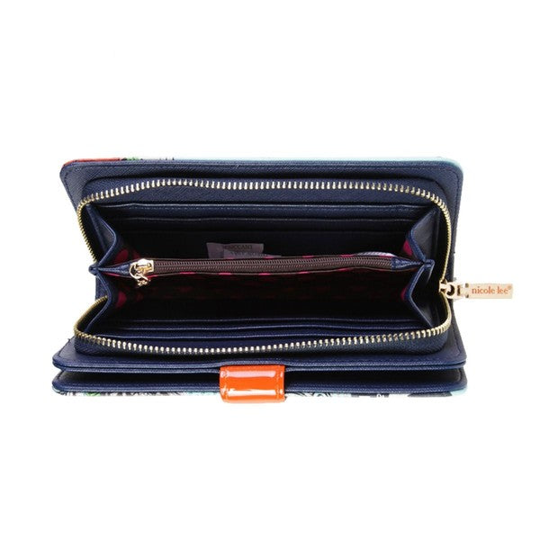 NICOLE LEE BIFOLD WALLET WRISTLET