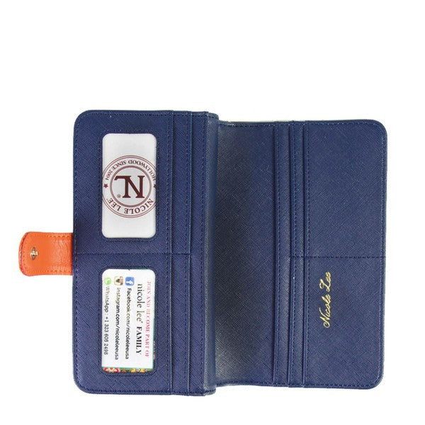 NICOLE LEE BIFOLD WALLET WRISTLET