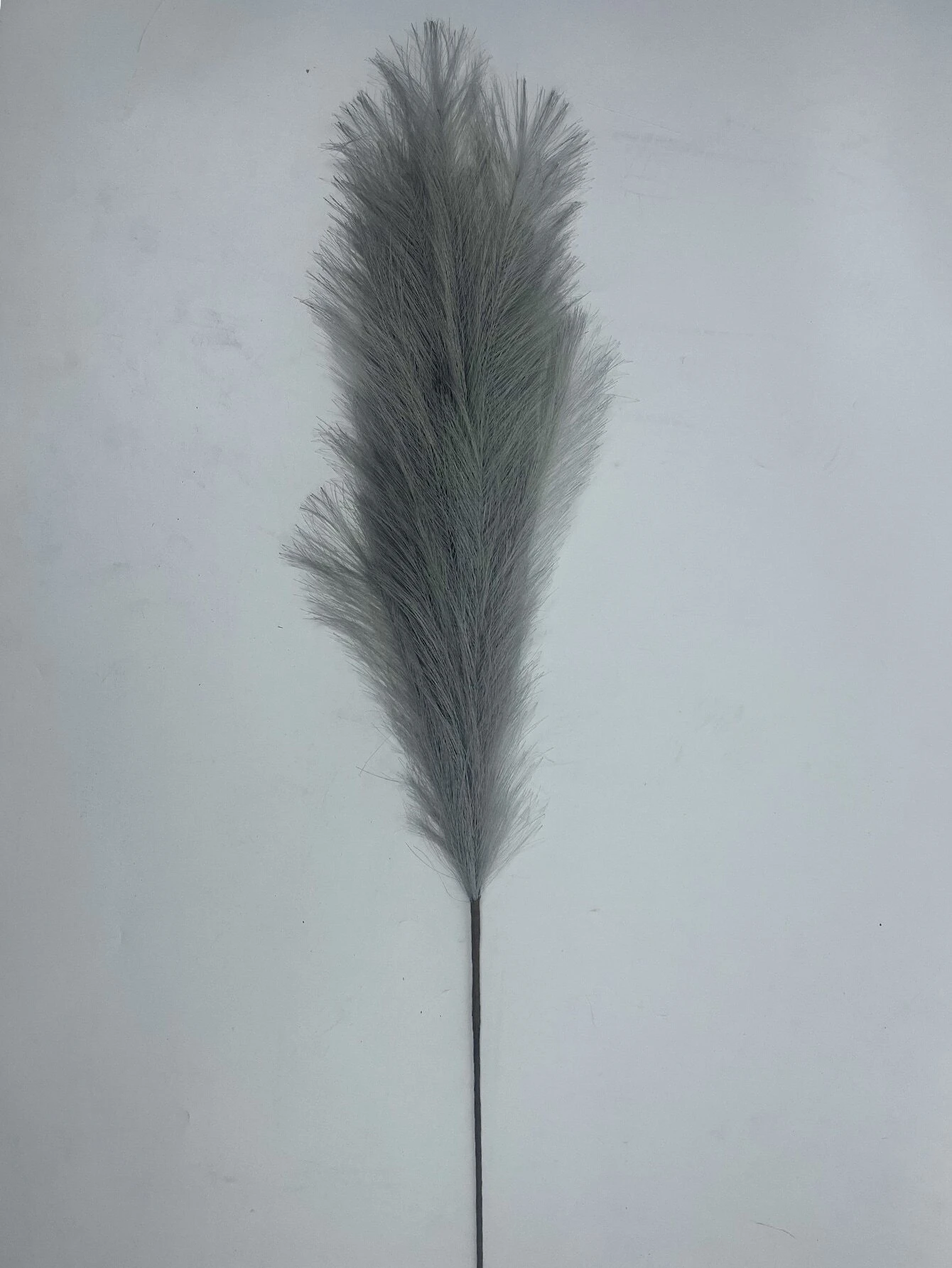 1 pc Grey Artificial Pampas Grass