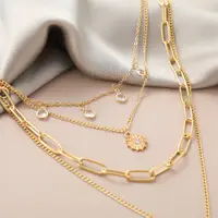 Temperament Personality Chain Multi-layered Necklace