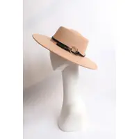 Gold Ring Buckle Bolero Hat