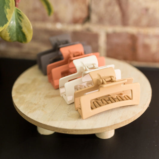 Claw Hair Clip | Rectangle Hair Clip | Arizona Collection