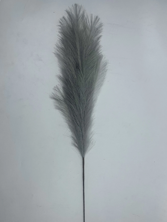 1 pc Grey Artificial Pampas Grass