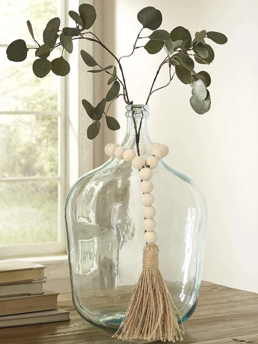 1 pc Wooden Beaded Tassel