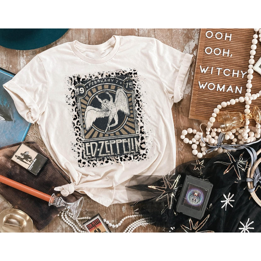 Led Zeppelin Leopard T-Shirt